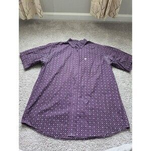 ariat shirts for men large short sleeve Purple